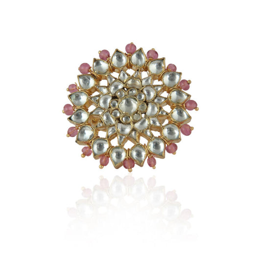 Pastel Pink Cocktail Ring