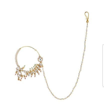 Multicolor Beaded Bridal Nosering