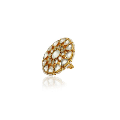White Stone Small Rings