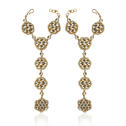 5 Small Flower With Ring Hathful(Pair)