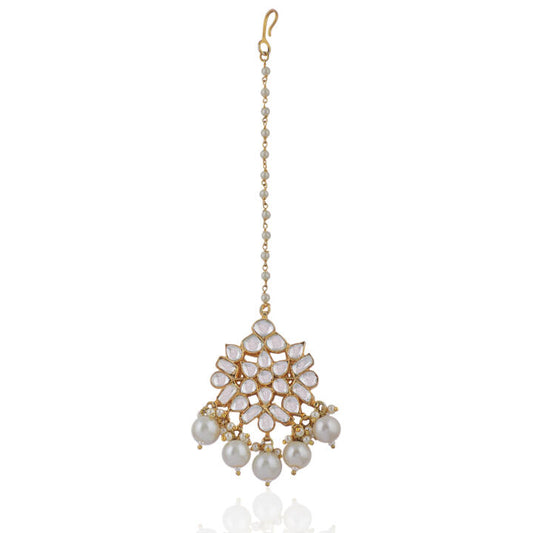 White Pearl Small Maangtikka