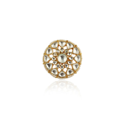 White Stone Small Rings