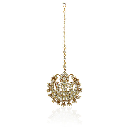 White Jadtar Small Stones Tikka