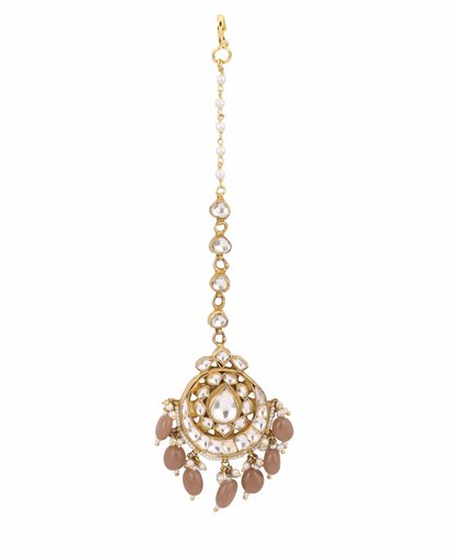 Gold Plated Maang Tikka Jewellery