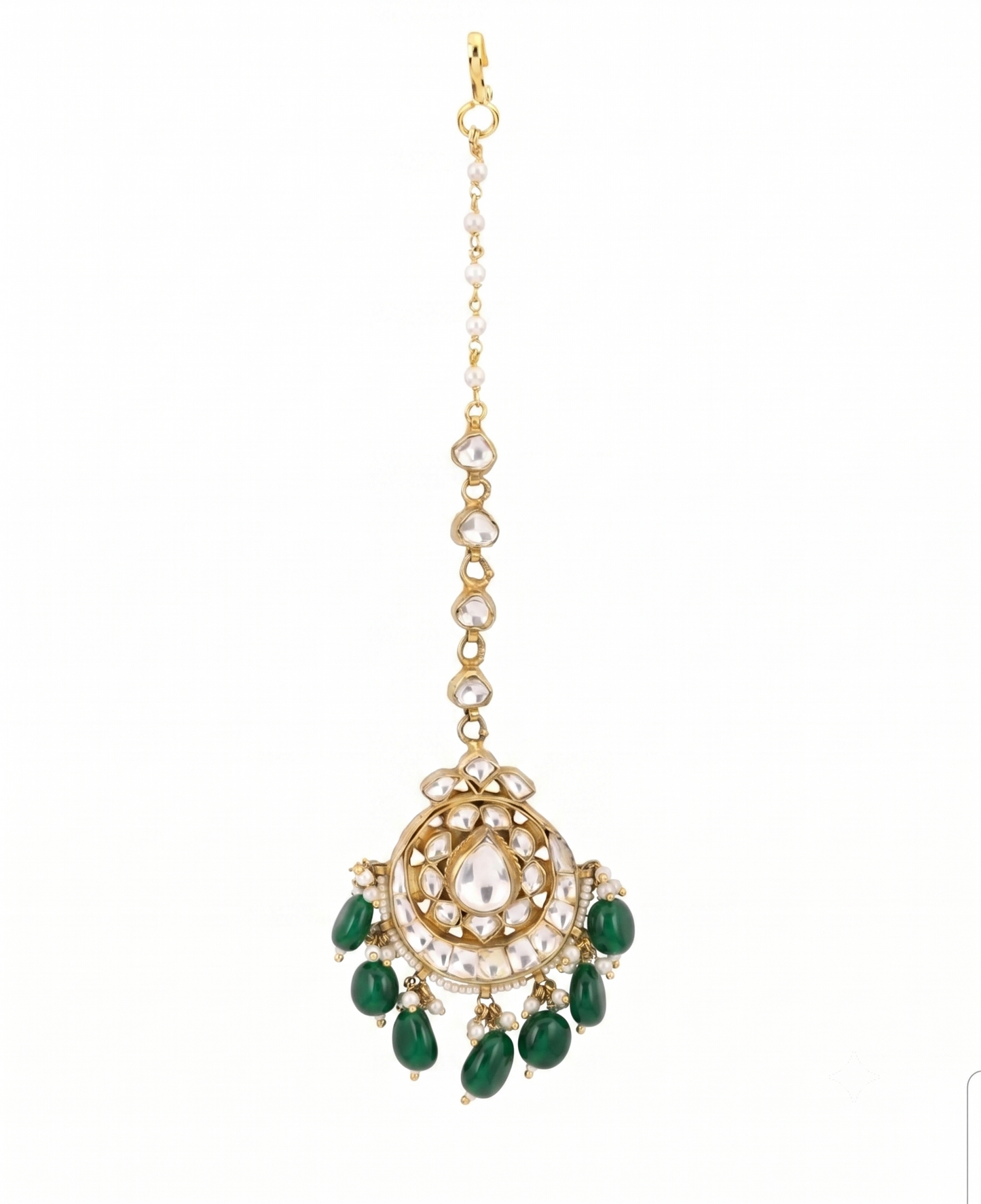 Gold Plated Maang Tikka Jewellery