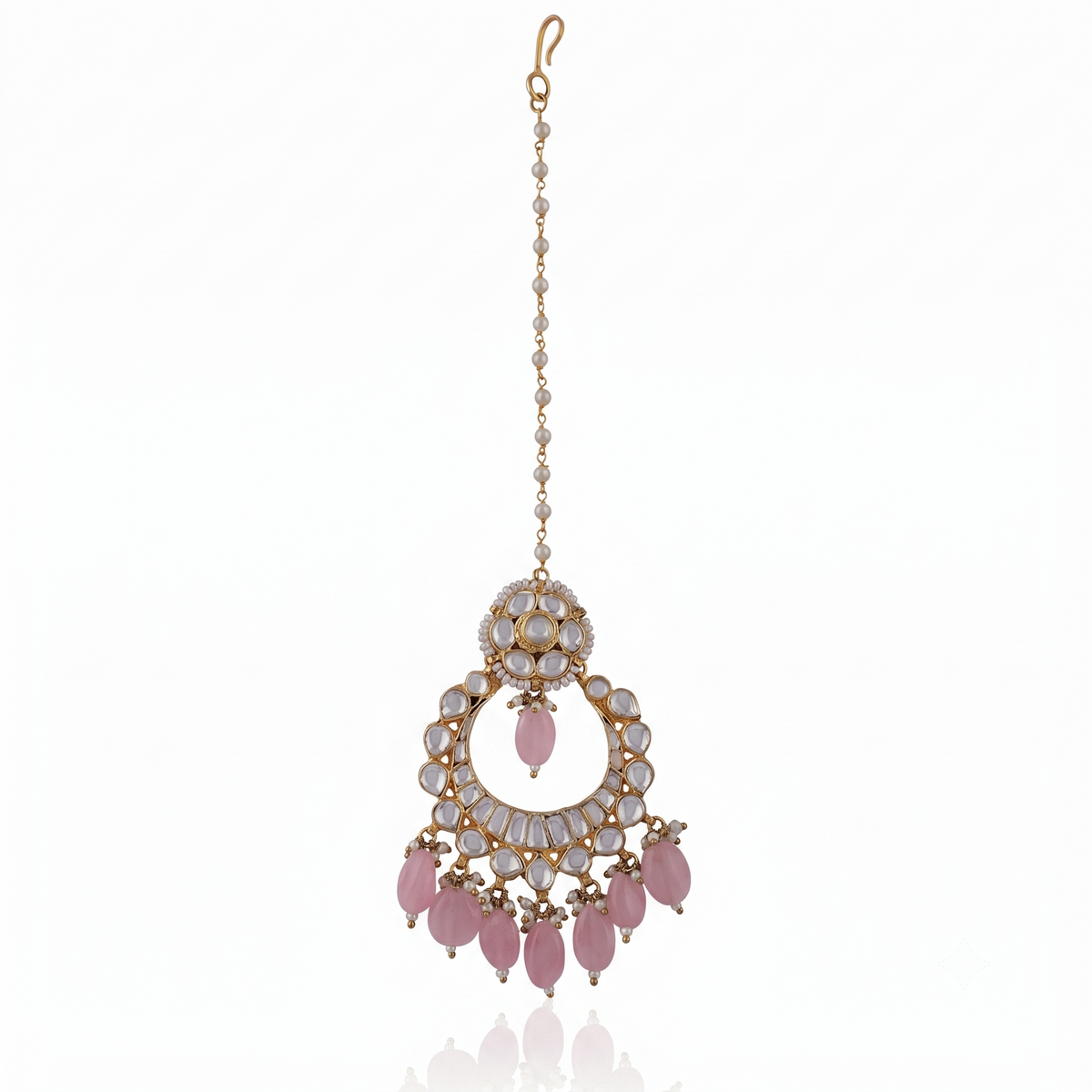 Light Pink Chand Tikka