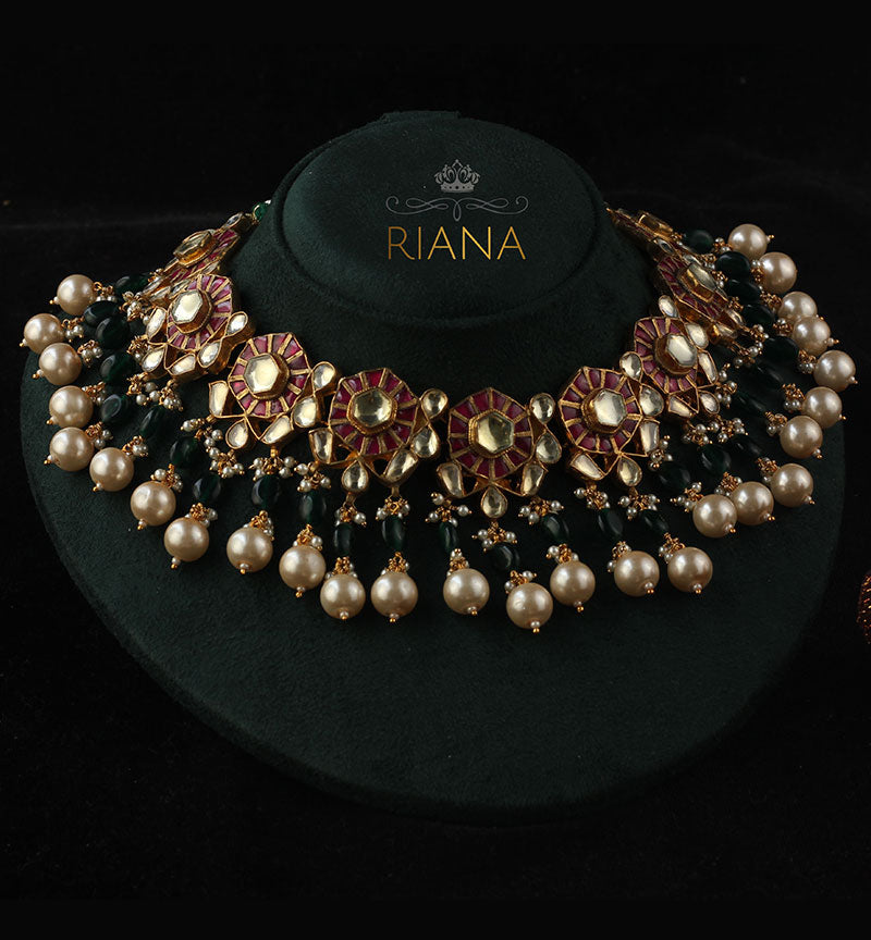 Multicolor Chocker Styled Neckpiece