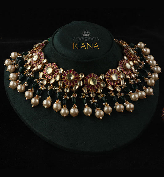 Multicolor Chocker Styled Neckpiece