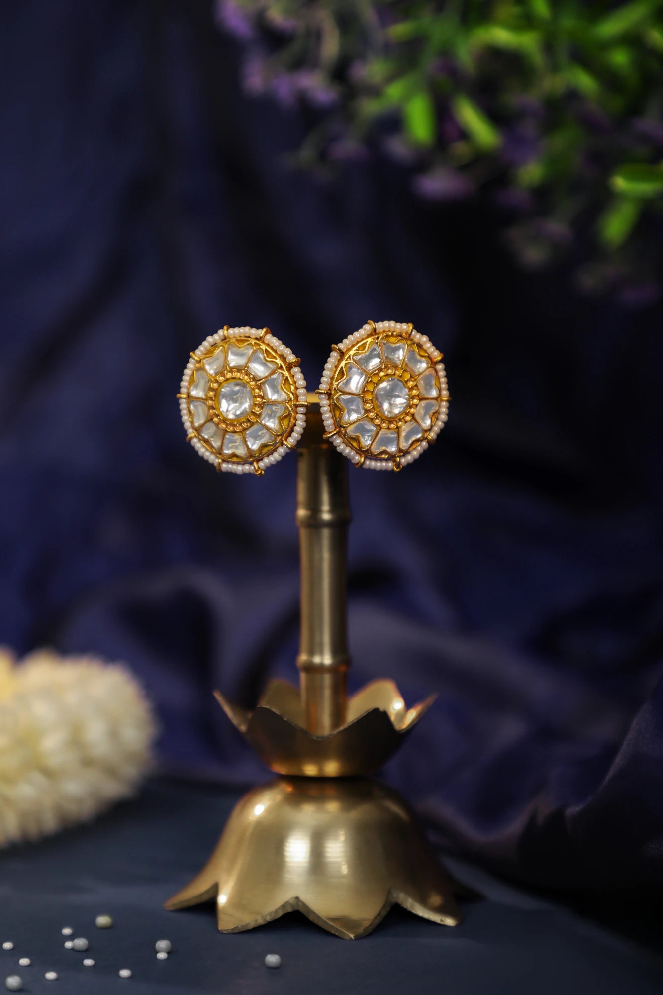 Long royal pendant necklace