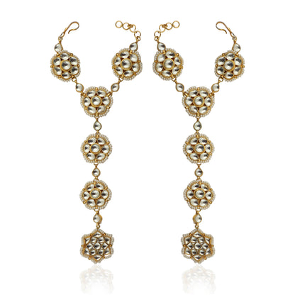 5 Small Flower With Ring Hathful(Pair)