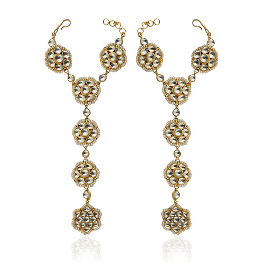 5 Small Flower With Ring Hathful(Pair)