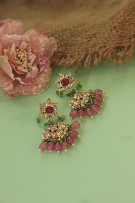 Elegant Gold plated Earrings set / wedding wear earrings