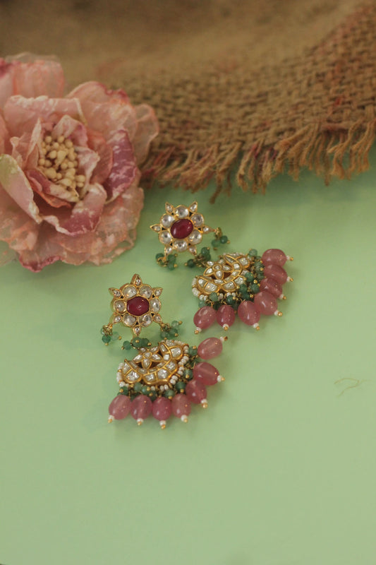 Elegant Gold plated Earrings set / wedding wear earrings