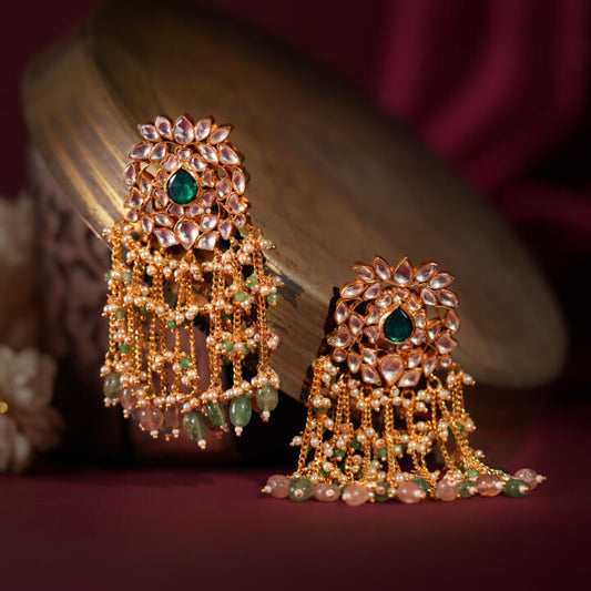 Elegant pastel colour earrings for women