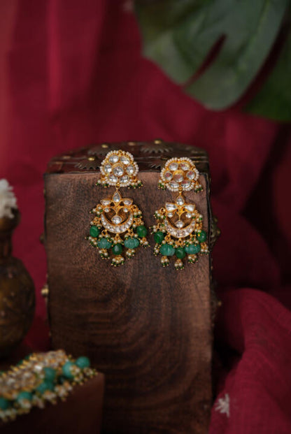 Floral tiny occassion wear earrings