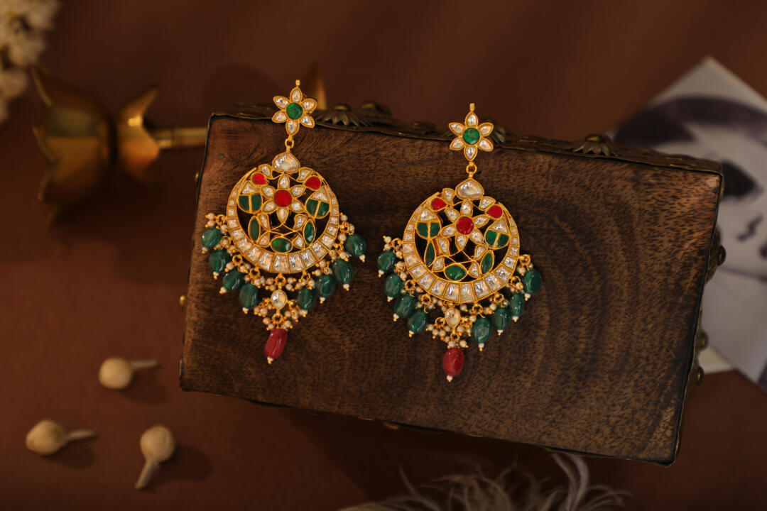 Rajasthani style handcrafted earings