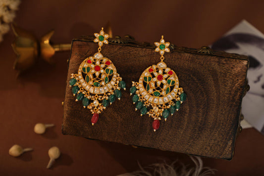 Rajasthani style handcrafted earings