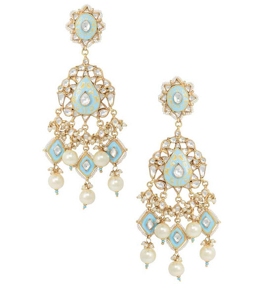 Meena Worked Earrings