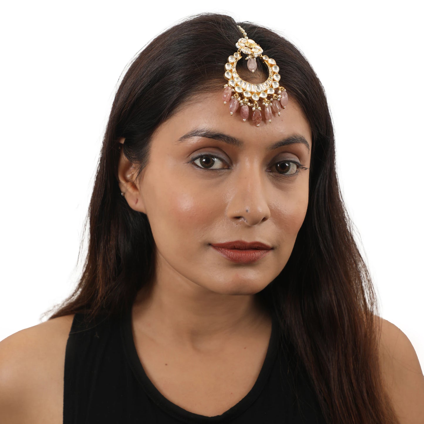 Light Pink Chand Tikka