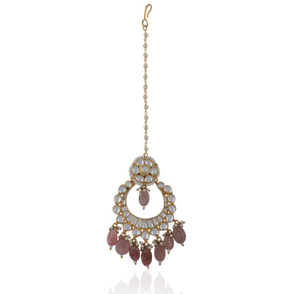 Light Pink Chand Tikka