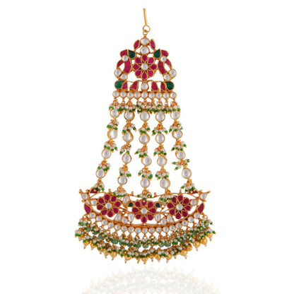 Jadtar passa,Punjabi sidetikka/Bridal Maangtikka,Forehead jewelery