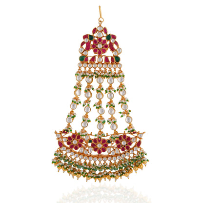 Jadtar passa,Punjabi sidetikka/Bridal Maangtikka,Forehead jewelery