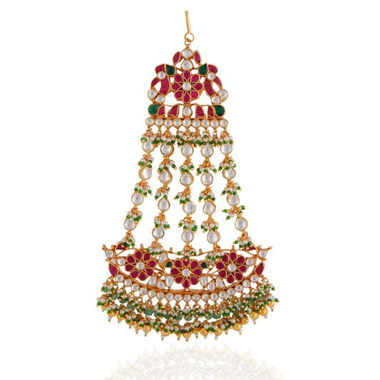 Jadtar passa,Punjabi sidetikka/Bridal Maangtikka,Forehead jewelery