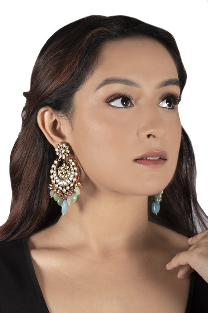 SEA GREEN & PESTLE BLUE NEW NECKLACE SET