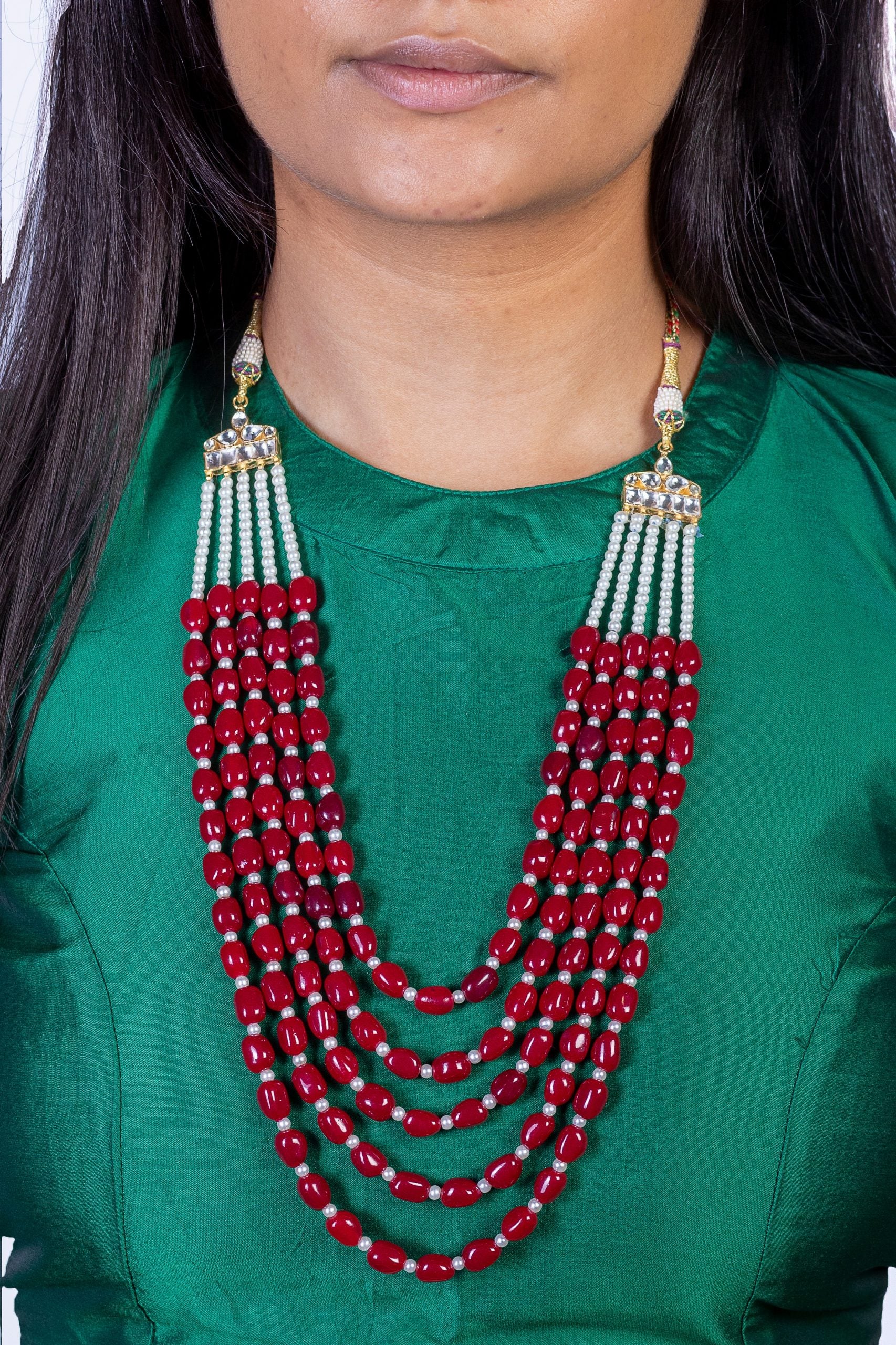 MAROON 5 LINE MAALA WITH SMALL PEARL
