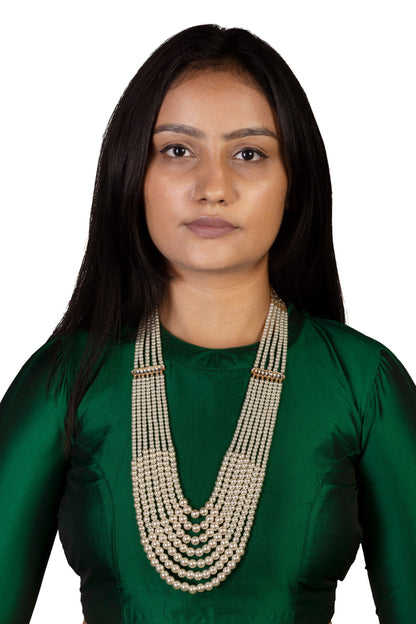 ONLY  WHITE PEARL MAALA