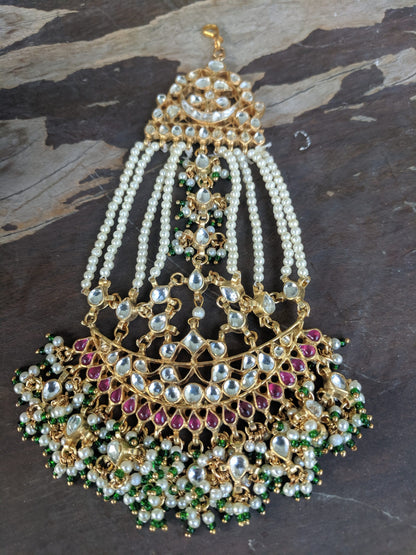 Bridal Colorful Passa Jewellery Design